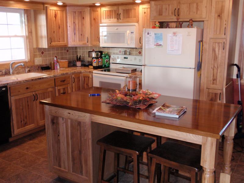 Rustic Hickory Kitchen Cabinets Barhorst Woodworks Rustic Hickory Kitchen Cabinets